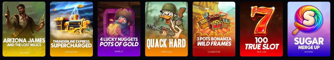 Jeux chez Instant Casino